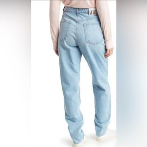 * SNACKS! High Waist Twizzy Skimp Tapered Straight Leg Jeans size 27